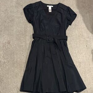 Laundry Silk & Cotton dress Navy 6